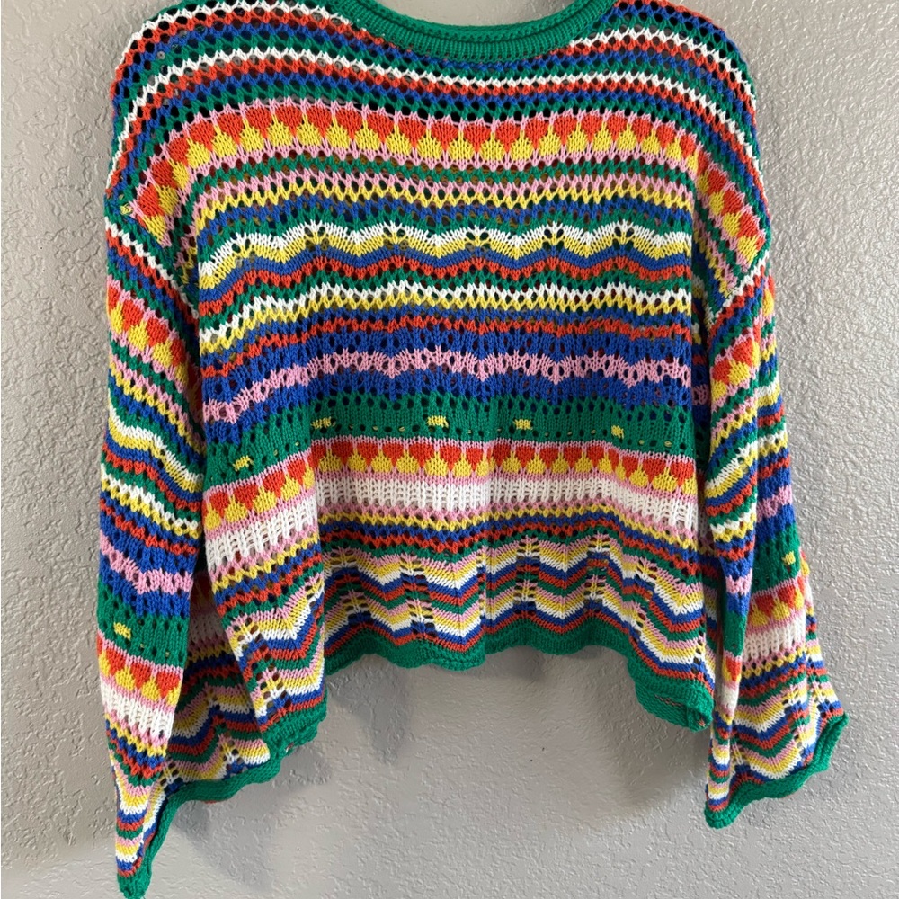 Colorful Striped Sweater